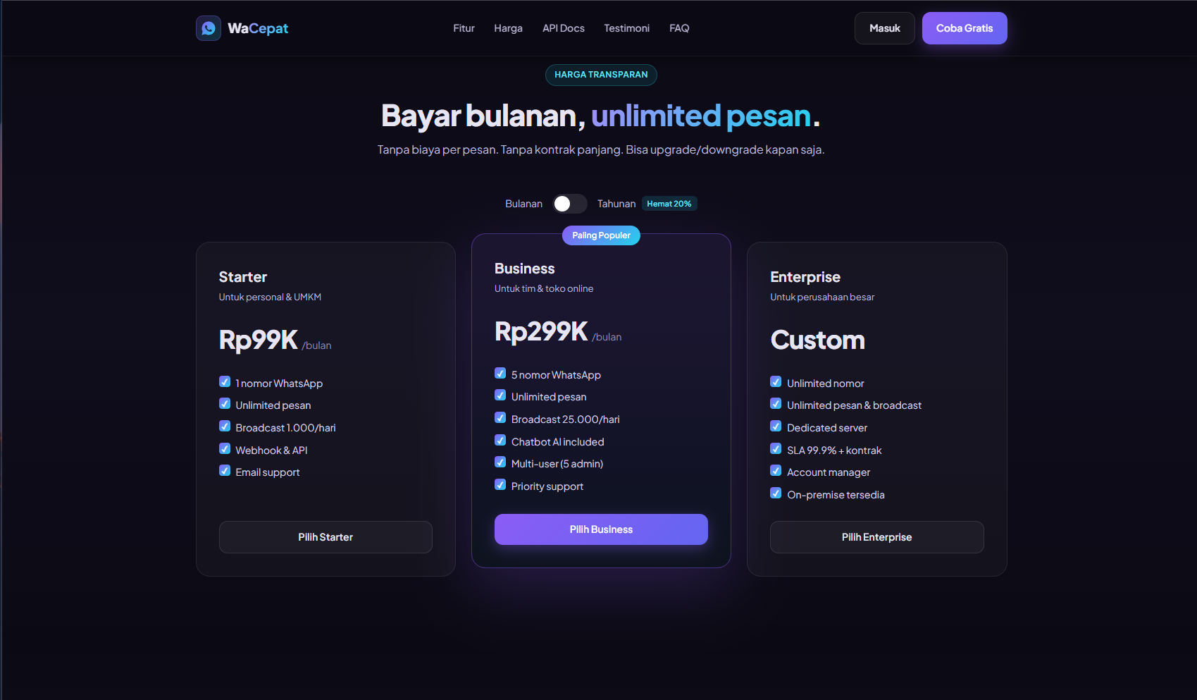 WACepat - Whatsapp Gateway Sender 2